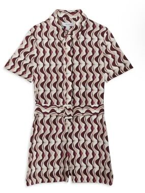 Reiss Greta Printed Romper